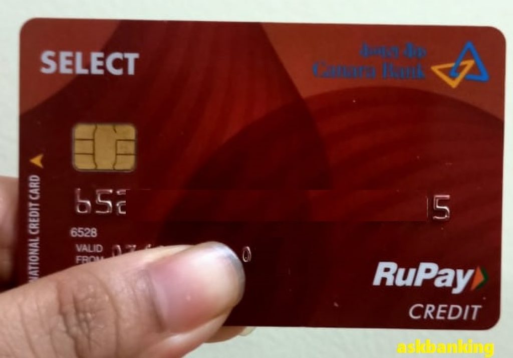 Canara Rupay Select Credit Card Review