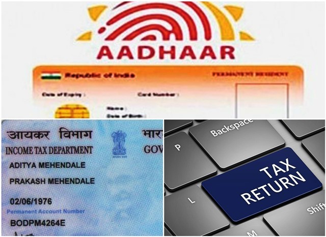 Aadhaar-PAN-IT-return