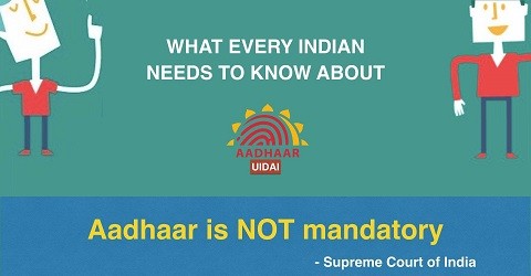 aadhaar-not-mandatory