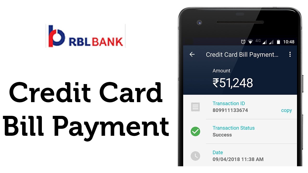 Pay RBL Credit Card Bill