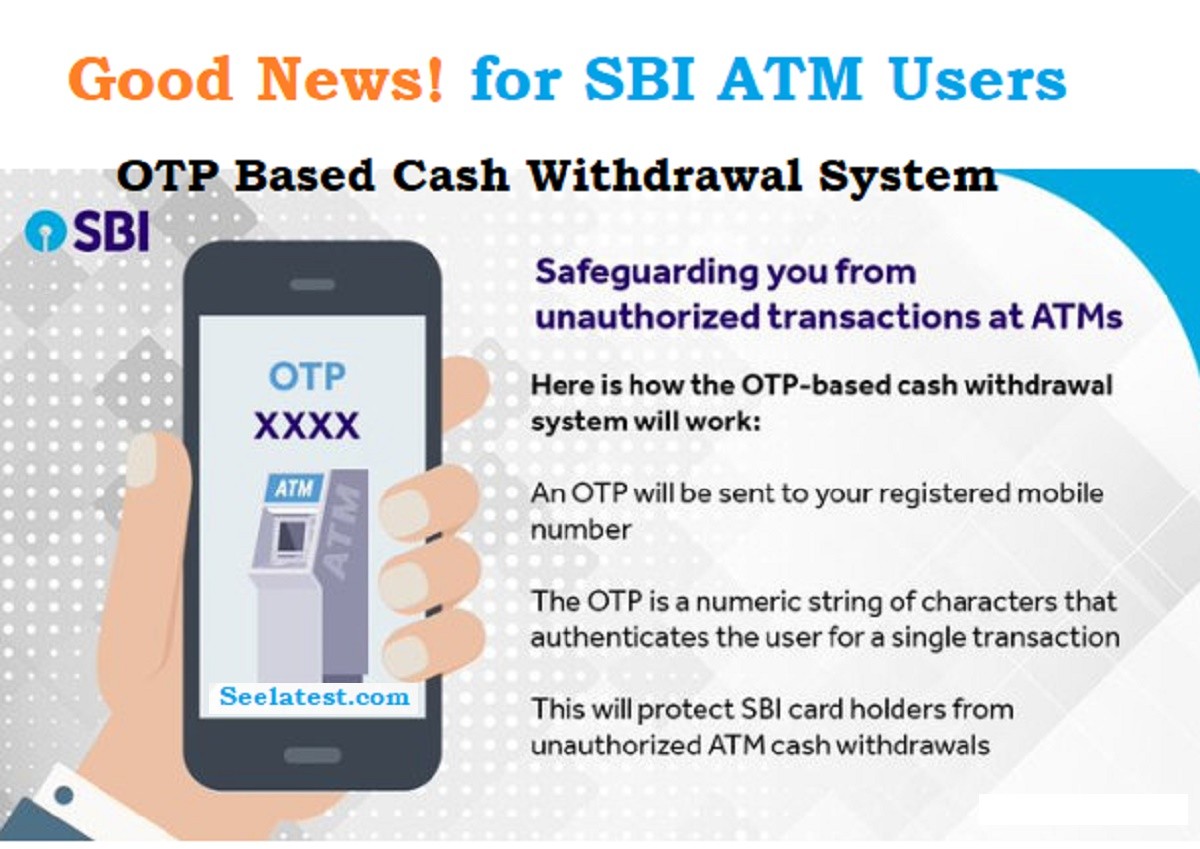 SBI ATM OTP Withdrawal