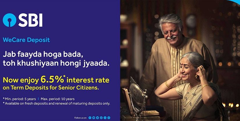 SBI Wecare Deposit, Special Senior Citizen FD Scheme with Higher Interest Rate