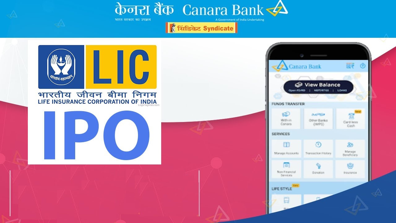 subscribe LIC IPO Using Canara Bank UPI