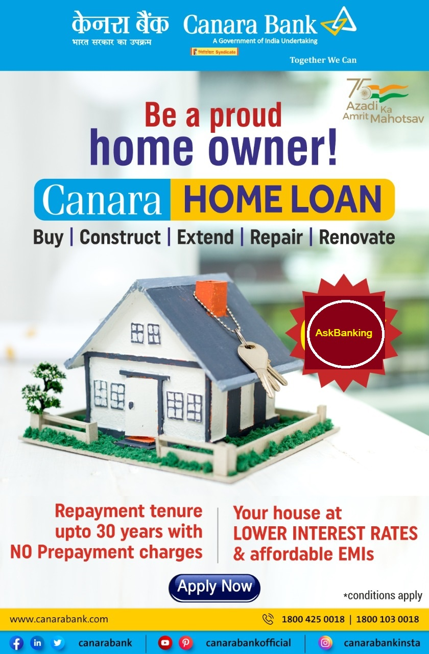 Canara Bank Home Loan-askbanking