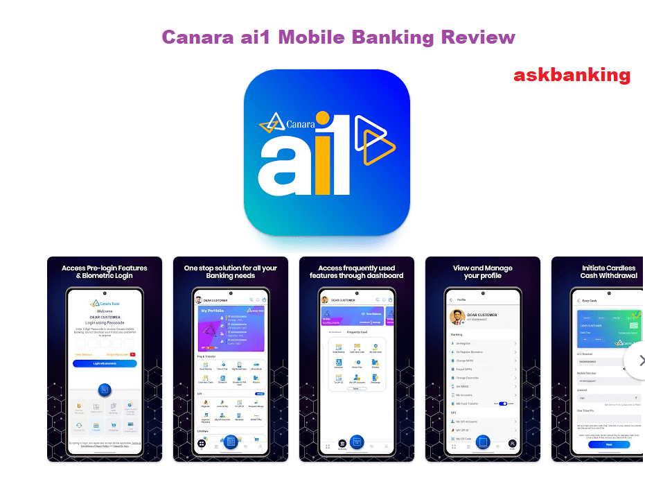 canara ai1 Mobile Banking Review