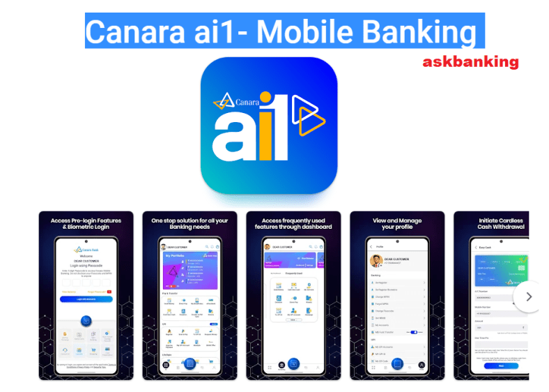 Canara ai1 Mobile App, How to Upgrade, Install and Activate ?