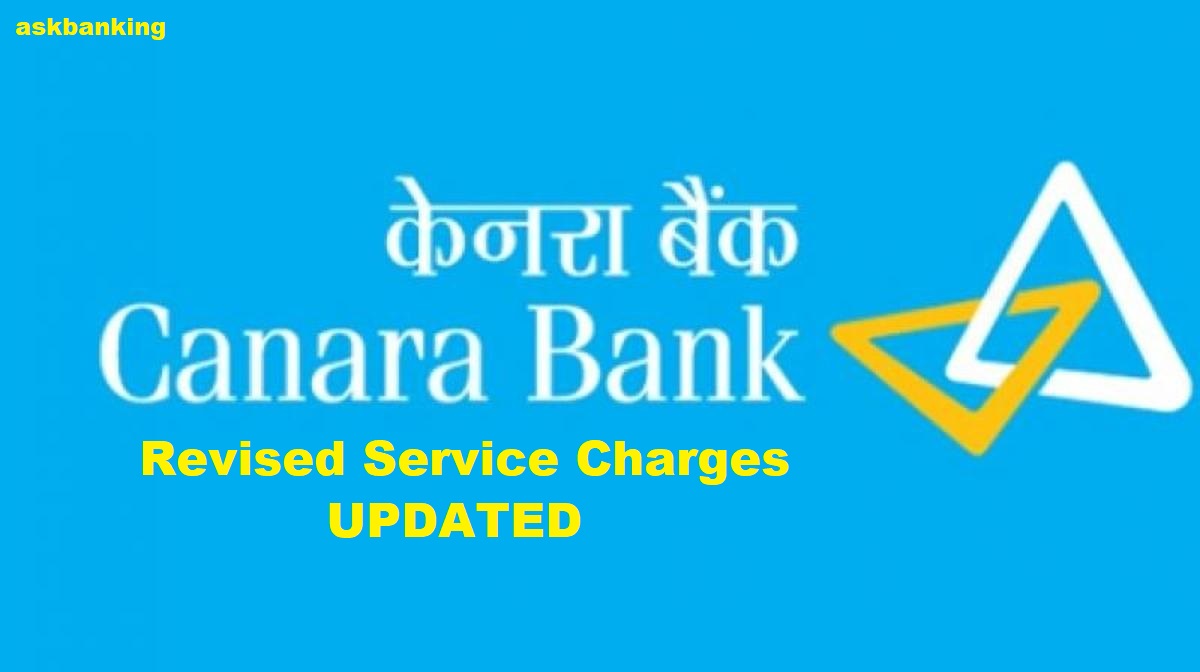 Canara Bank Revised Service Charges