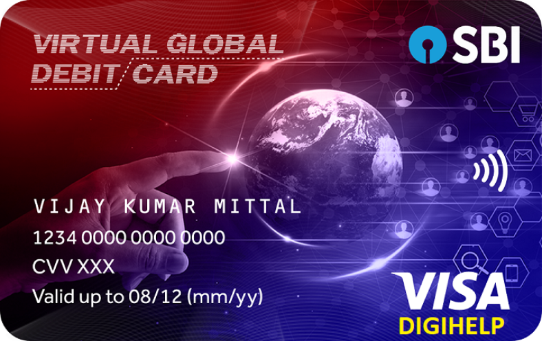 How To Apply SBI Virtual Debit Card ?